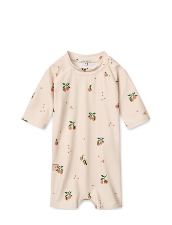 Liewood Thor Baby Swim Jumpsuit - Beige - 56