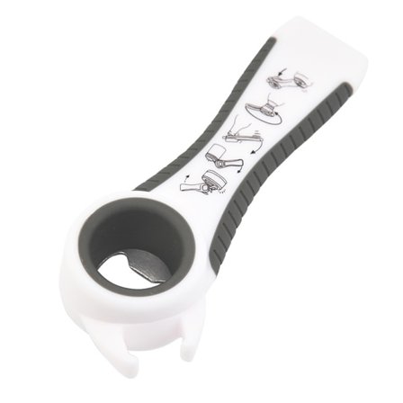 5-i-1-åpner, flaskeåpner, boksåpner, praktisk hverdagsredskap