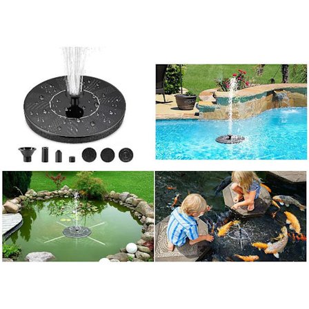 Solfontän Solcellsdriven Fontän vattenfontän / Vattenpump / Pump