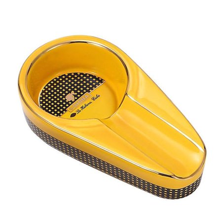 Sigarett Askebeger, Håndlaget Keramisk Sigarett Askebeger, Utendørs Sigarett Tilbehør (gul)