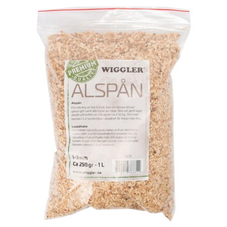 Wiggler Alder chips 250gr