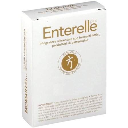 Enterelle Plus 24 Bustine - Integratore Probiotico Naturale