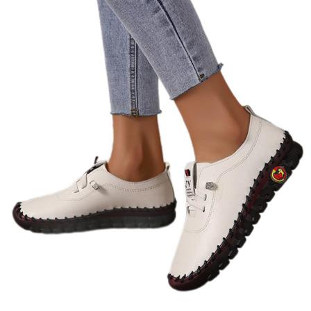 Flat Loafers För Kvinnor Med Rund Tå