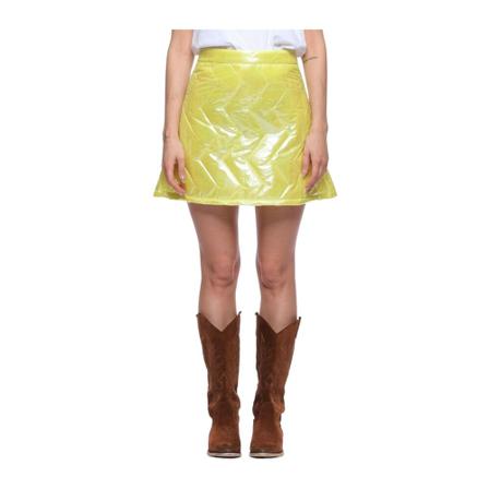 White Nederdel for woman 1011Wgt 33 Gul, Dame