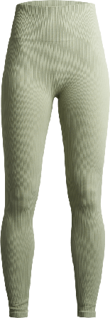 Röhnisch Women's Seamless Rib Tights Women workout trousers Green M/L