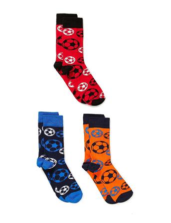 Cr7 Kids Socks 3-Pack Socks & Tights Socks Monivärinen/Kuvioitu CR7