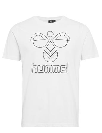 Hmlpeter T-Shirt S/S T-shirts Short-sleeved Hvit Hummel