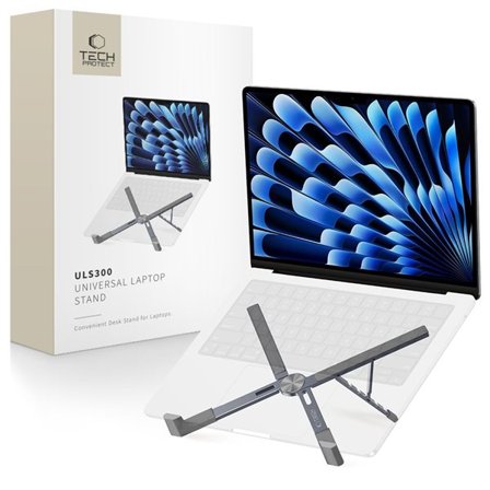 Tech-Protect ULS300 Laptop-stativ - grå