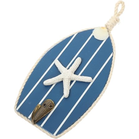 Välimeren tyylinen koukku esiliinalle, kylpytakille, purjeveneen koristekoukku