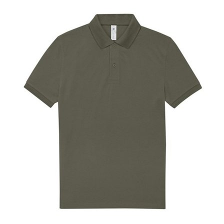 B&C Herr My Polo Shirt S Camo Green