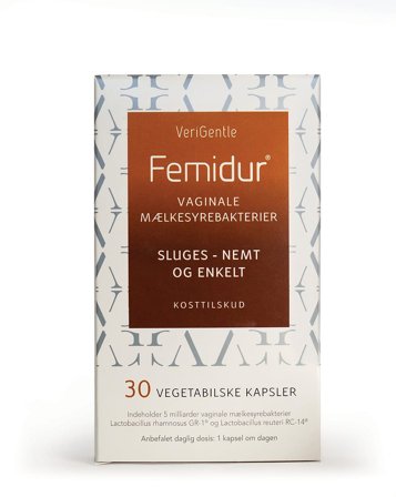 Femidur Femidur 30 stk, Helse & Madvarer, Ingredienser, Mælkesyrebakterier