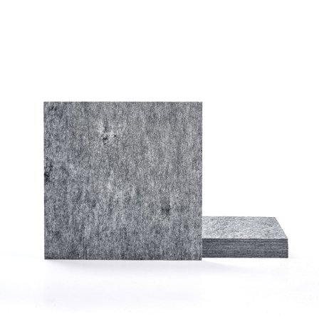 Ljudabsorbent PATTERN, 8-pack, 600x600x11 mm, ljusgrå