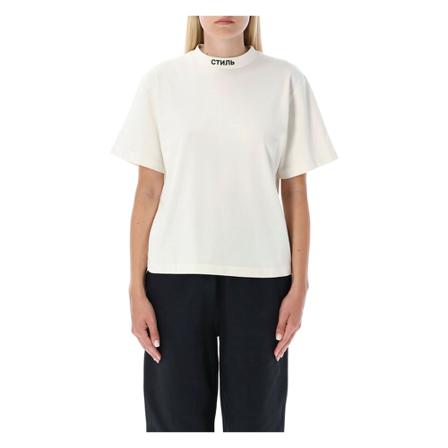 Heron Preston, T-Shirt Hwaa 033C99Jer 001 Wit, Dames, Maat:M