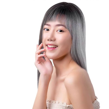 Koko peruukki pitkät suorat hiukset puolipitkä peruukki luonnollinen liukuväri