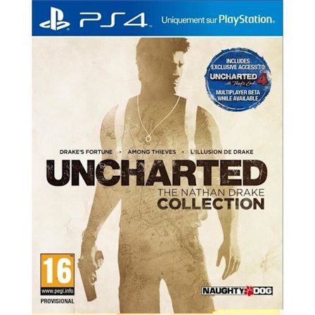 Videopeli - Uncharted - Nathan Drake Collection - PS4 - Toiminta - Standard Edition - 1 pelaaja