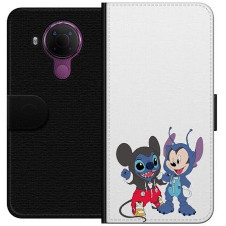 Nokia 5.4 Lommeboketui Stitch Mikke Mus