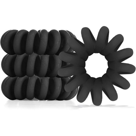 Spiral Hårstrikk 3,5 cm [4 stk], Sporløse Hårstrikk,