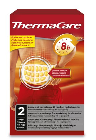 Thermacare varmeomslag til rygg 2 stk