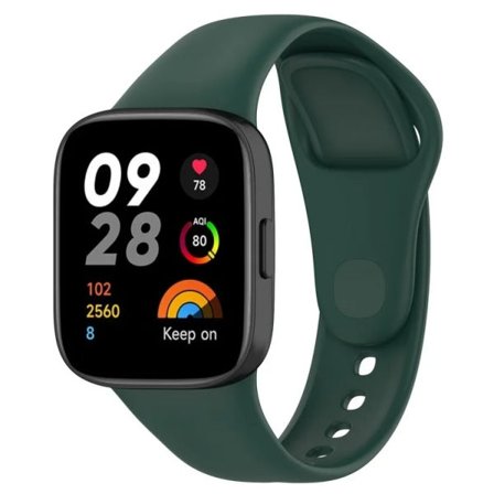 Handledsrem för Xiaomi Redmi Watch 3 Mjuk silikonersättning handledsband Färgband för Redmi Watch3 aktivt armband