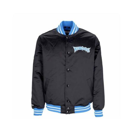 Mitchell & Ness, Bomber Jackets Blauw, Heren, Maat:L
