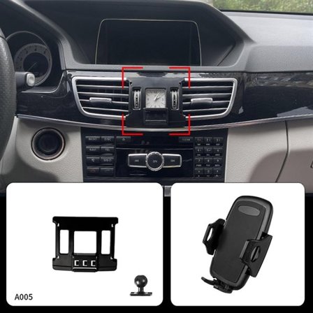 Mercedes E-sarja puhelinteline 2014–2015 – facelift W212/S212/C207/A207, ilman porausta