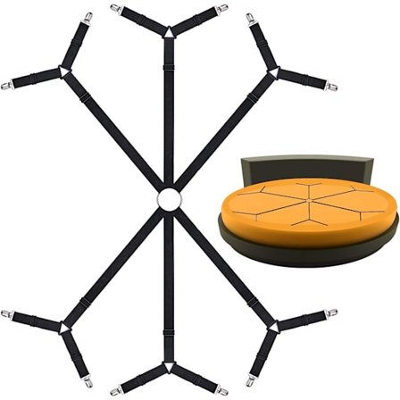 Fitted Sheet Tensioner Fitted Sheet Bed Sheet Adjustable 6 Sides,