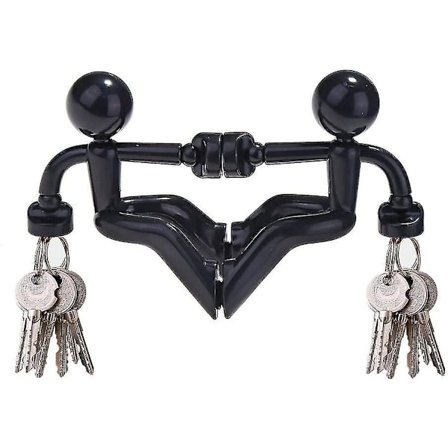 Magnetisk nøgleholder Magnetisk mand nøglekrog væg nøgleholder køleskabsmagneter hjem gave