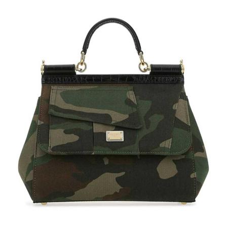 Dolce & Gabbana, Handbag Groen, Dames, Maat:ONE Size
