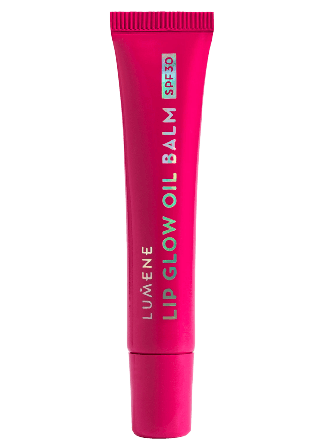 Lumene Lip Glow Oil Balm SPF30 Läppglans Unisex Röd 10 G