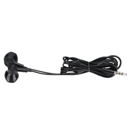 ME530 Trådløse Øretelefoner 3,5 mm Heavy Bass Ørepropper med Lydstyrkekontrol til Android Telefoner Sort