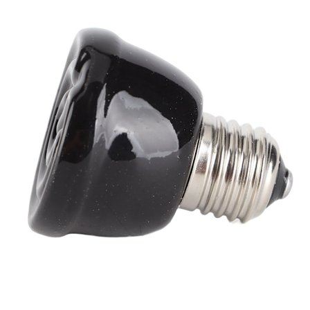 Keramisk varmelampepære for reptiler, mini infrarød keramisk varmelampe for amfibier og øgler, 240 V