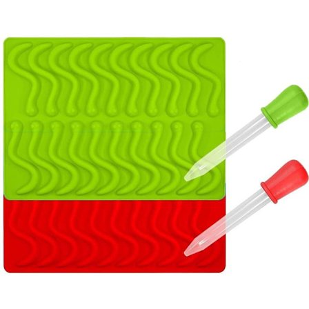 2 stk. Candy Silikonform Isbitbrett