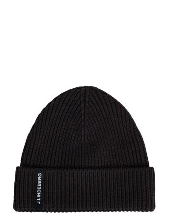 Juan Merino Beanie Accessories Headwear Beanies Svart J. Lindeberg*Betinget Tilbud