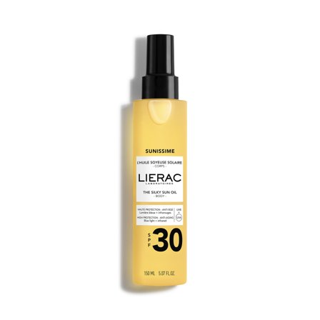 Lierac L'Olio Solare Setoso Corpo SPF30 150ml - Olio solare corpo alta prot.