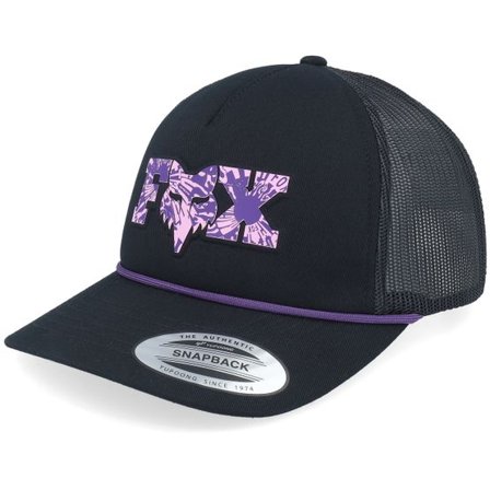 Fox - Svart trucker Keps - Women Image Phantom Rope Black Trucker @ Hatstore