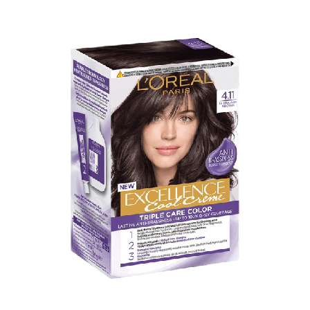 L'Oréal Paris Excellence Cool Cremé permanent hårfärg Unisex Brun ONESIZE