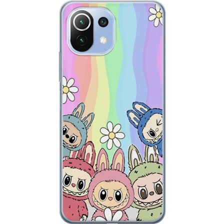 Kompatibel Mobilcover til Xiaomi Xiaomi Mi 11 Lite Regnbage