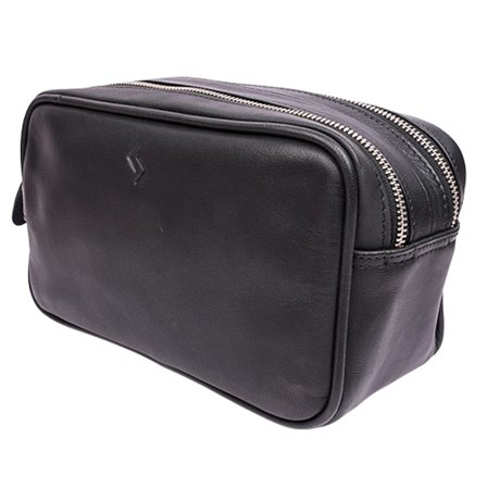 Njord Toilet Bag Goat Skin Black, Tøj & Bolig, Tilbehør, Toilettasker