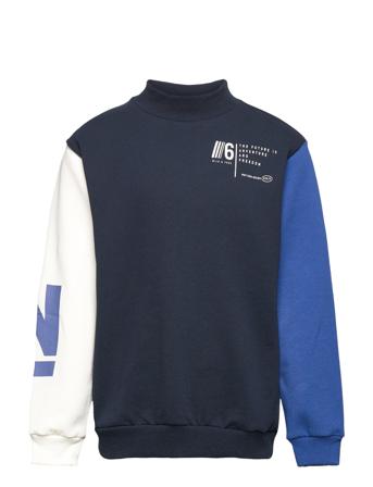 Nkmnesim Ls Loose Sweat Bru Patterned Name It