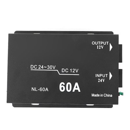 Strømforsyning Konverter 24V til 12V 60A - Stor Effekt