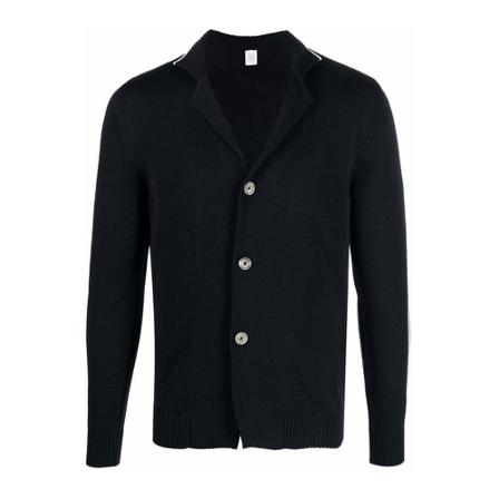 Eleventy Cardigans Blå, Herre, Størrelse: M