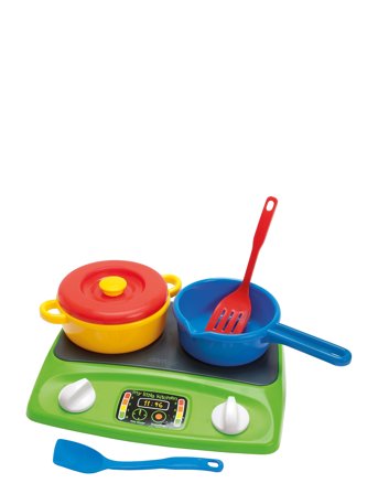 Cook & Serve Set In Net 6 Pcs Patterned Dantoy