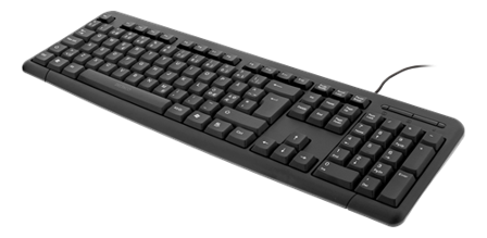 Deltaco TB-53 - Tastatur - USB - svart