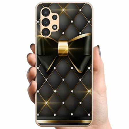 Samsung Galaxy A13 Tpu Mobilskal Gyllene Rosett