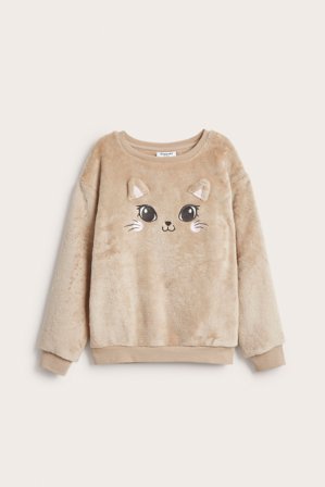 Kappahl | Fluffy topp | Beige