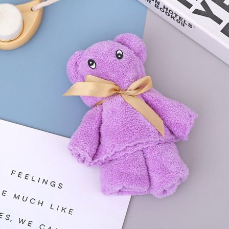 Foldbart Håndklæde Gave Håndklæder LILLA