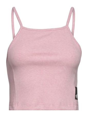 Studio Lounge Rib Tank Pink Adidas Performance
