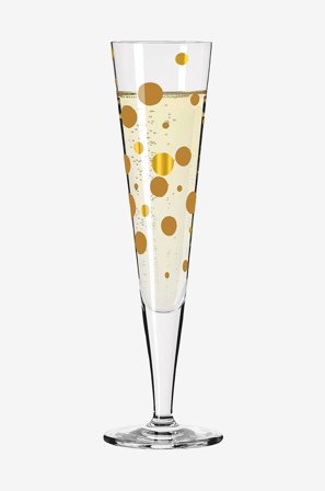 Ritzenhoff - Goldnacht Champagneglas No:41 - Guld - Vinglas - Fra Homeroom