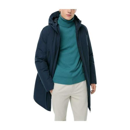 Ecoalf Down Coats Blå, Herre Frakker