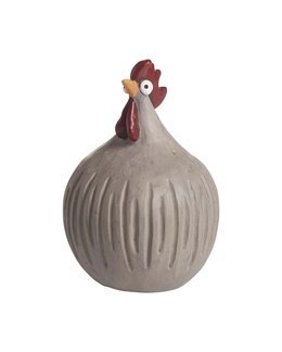 Dekorasjon Høne Retro Beige